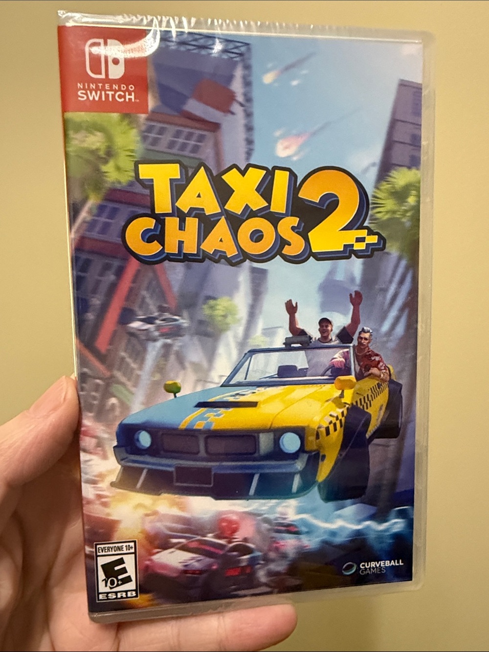 New sealed Taxi Chaos 2 Nintendo Switch game